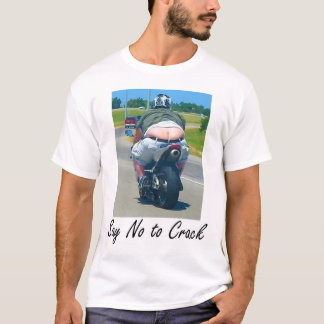 Camiseta Diga não rachar-se