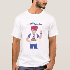 Camiseta Diga o nome do Design gráfico masculino