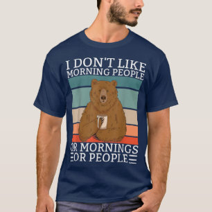 Camiseta Diga que eu não gosto de café do Urso do Urso das 