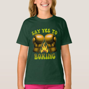 Camiseta diga sim ao boxe