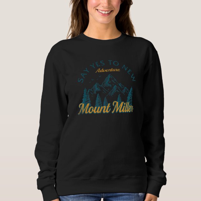 Camiseta Diga Sim Para Novas Aventuras Monte Miller Fazendo (Frente)