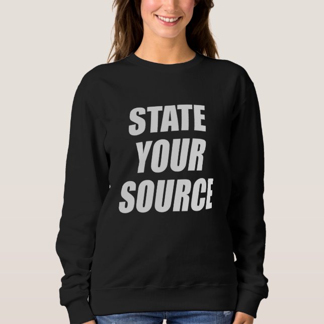 Camiseta Diga Sua Fonte Slogan Humorístico Sarcástico Engra (Frente)