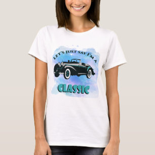 Camiseta Digamos Que Sou Um Carro Clássico Estrelas No Céu