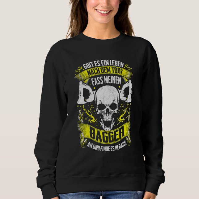 Camiseta Digger Guide Excavator Drivers Slogan Digger Drive (Frente)