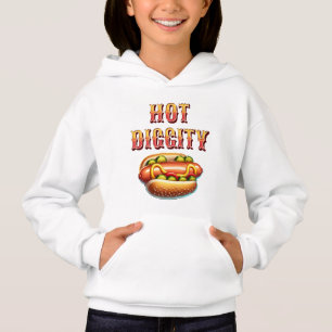Camiseta Diggidade instantânea Retro Hot dog