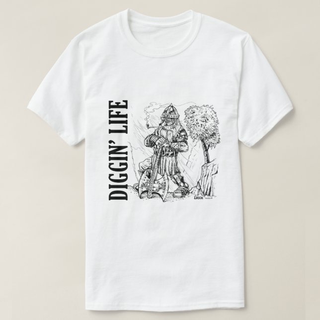 Camiseta Diggin' Life Tee (Frente do Design)
