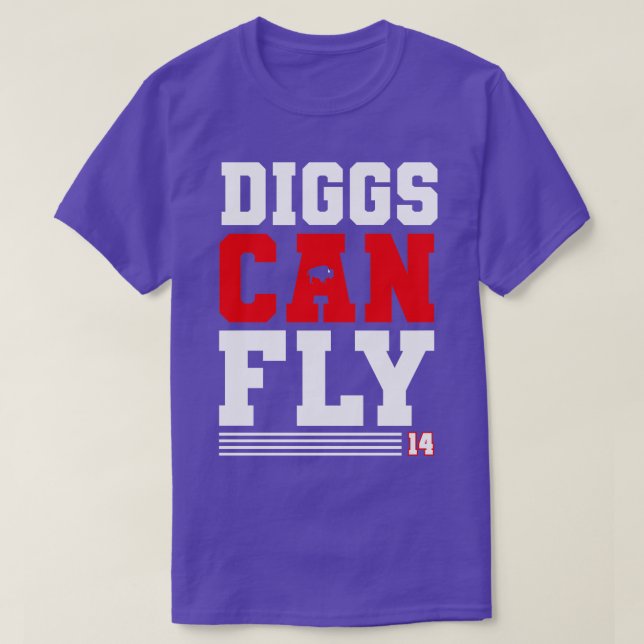 Camiseta Diggs Podem Voar Buffalo (Frente do Design)