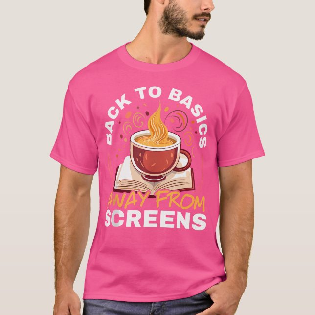 Camiseta Digital Detox Mobile Phone Fasting Go Offline Inte (Frente)