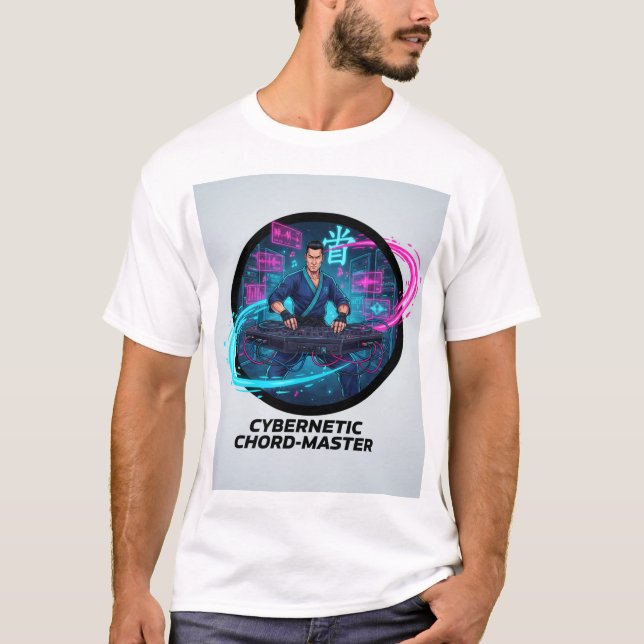 Camiseta "Digital Dojo DJ Tee" (Frente)
