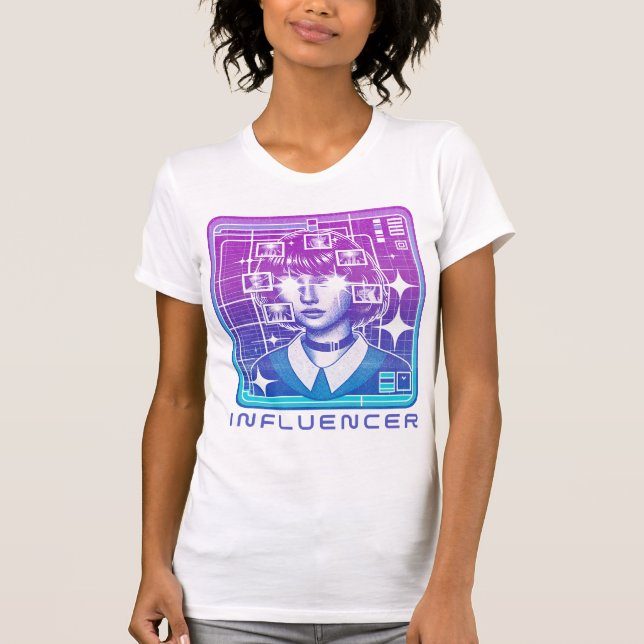 Camiseta Digital Dreamscape Influencer Tee (Frente)