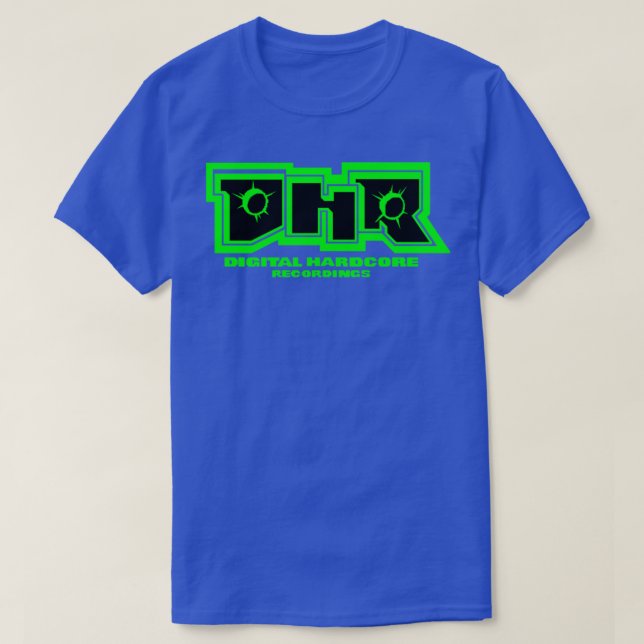 Camiseta Digital Hardcore Recordings DHR  (Frente do Design)