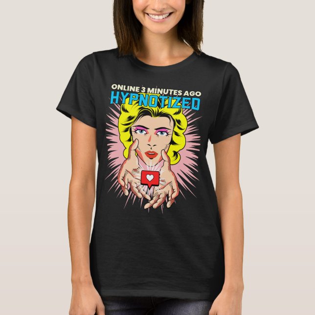 Camiseta Digital Horror Tale - Hypnotized (Frente)