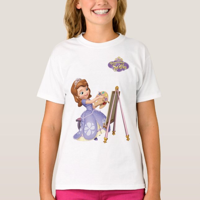 Camiseta Digitalizada de la princesa Sofia  (Frente)