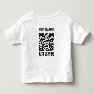 Camiseta Digitalize-me o código QR: Crie o seu futuro
