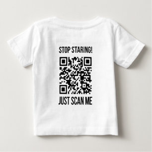 Camiseta Digitalize-me o código QR: Crie o seu futuro