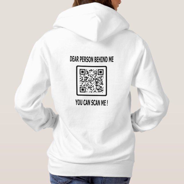Camiseta Digitalize-me o código QR para a cotação do Inspir (Verso)