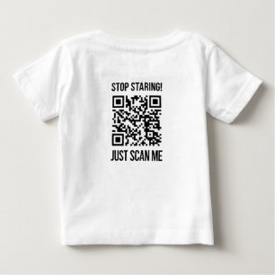Camiseta Digitalize-me o código QR para um impulso motivaci