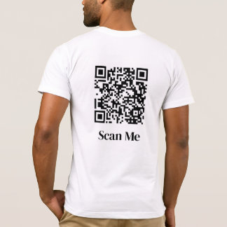 Camiseta Digitalize Meu Código QR Personalizado