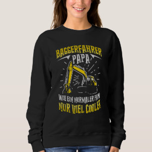 Camiseta Dígito Máquina de Construção do Pai de Condutor de