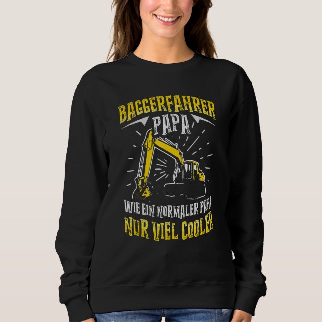 Camiseta Dígito Máquina de Construção do Pai de Condutor de (Frente)