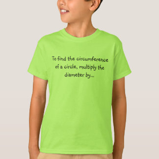 Camiseta Dígitos do Pi