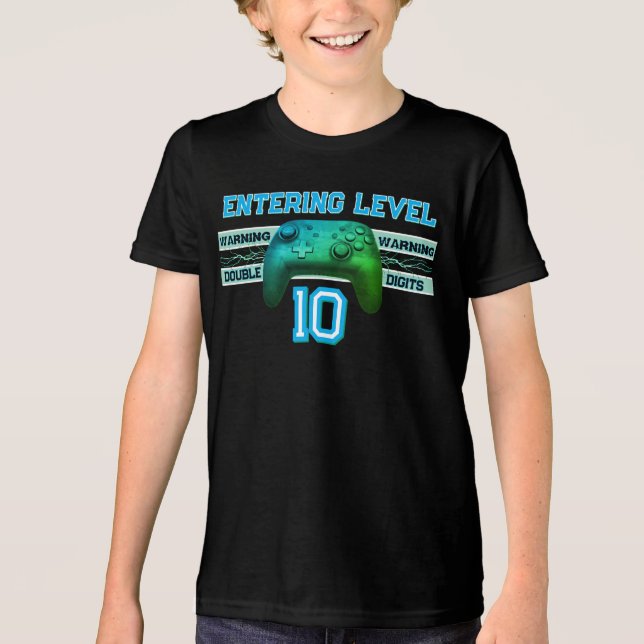 Camiseta Dígitos duplos! Décimo aniversário perfeito  (Frente)
