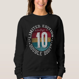 Camiseta Dígitos Duplos Oficiais 10º Aniversário 10 Anos