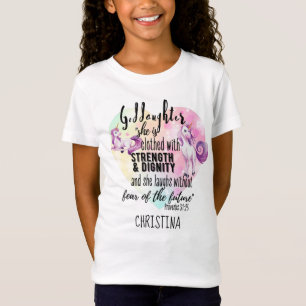 Camiseta Dignidade de Força Fechada Adolescente DAUGHTER Ci