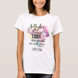 Camiseta Dignidade de Força Fechada Adolescente DAUGHTER Ci