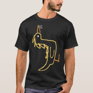 Camiseta dilbert, os laboratórios de animais negros