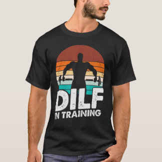 Camiseta Dilf Dia dos Pais Para o Papai