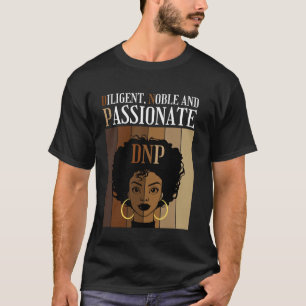 Camiseta Diligente Grau de Enfermagem DNP Nobre e Apaixonad