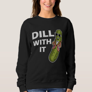 Camiseta Dill Pickle Design Para Homens Mulheres Crianças P