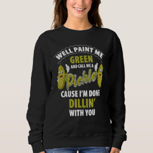 Camiseta Dill Picles Verde Piada Trocadilho Vegetariano Pep