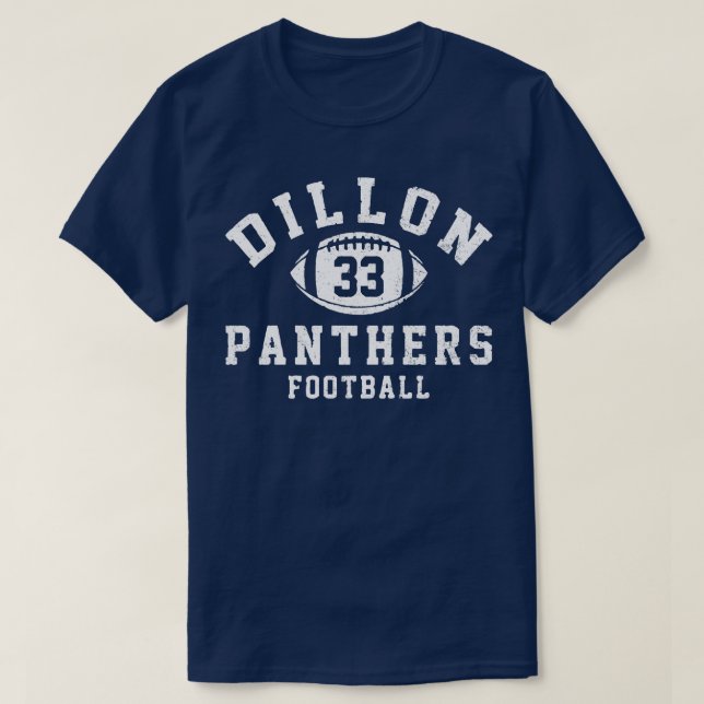 Camiseta Dillon Panthers Tim Riggins 33 vintage (Frente do Design)