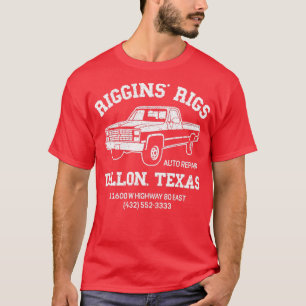 Camiseta Dillon Texas Fan Auto Reparar Riggins Rigs