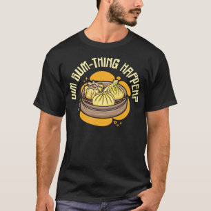Camiseta dim soma-se a asian cozinhar foodie comida pun chi