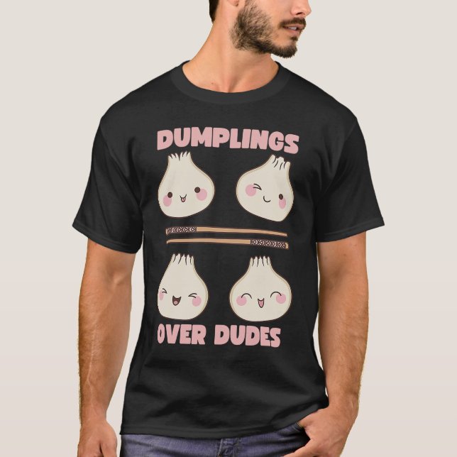 Camiseta Dim Sum Dumplings Sobre Dudes Xiaolongbao Dim Sum (Frente)