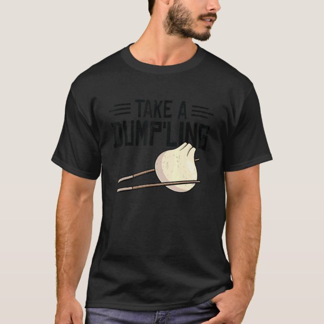 Camiseta Dim Sums Asian Cooking Foodie Food Pun Chinese Asi (Frente)