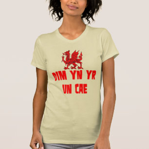 Camiseta Dim yn yr un cae Não Está Na Mesma Liga