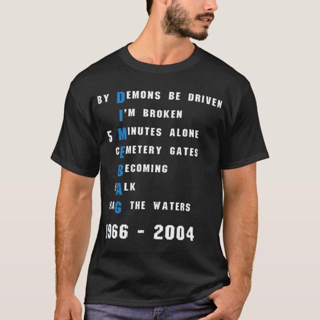Camiseta Dimebag RIP (Frente)