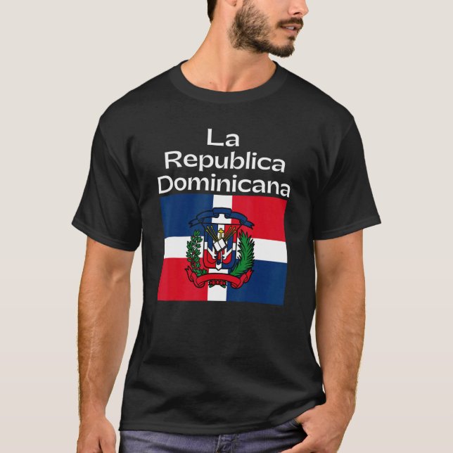 Camiseta Dimelo Ke Lo Ke República Dominicana para homens (Frente)