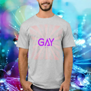 Camiseta Dimensão Gay Roxa