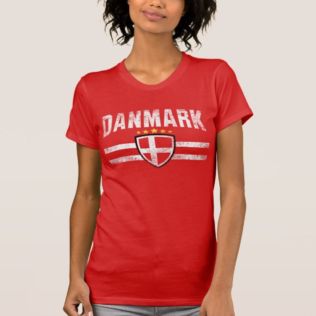 Camiseta Dinamarca (Frente)