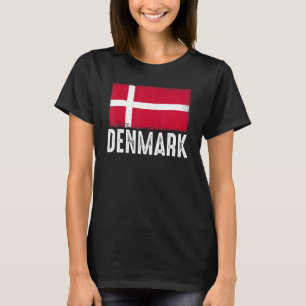 Camiseta Dinamarca Bandeira Futebol da seleção dinamarquesa