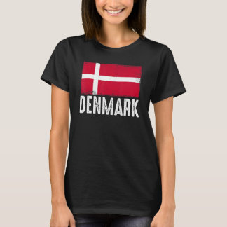 Camiseta Dinamarca Bandeira Futebol da seleção dinamarquesa