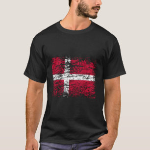 Camiseta Dinamarca Dinamarca Bandeira Dansk Danmark Copenha