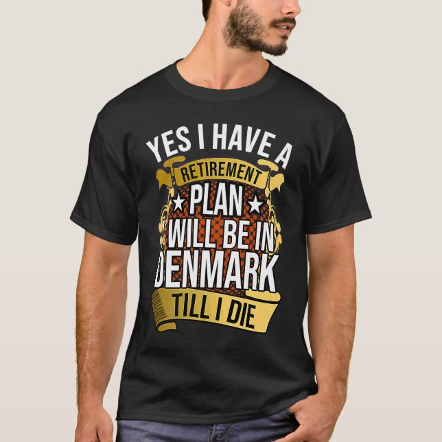 Camiseta Dinamarca Dinamarca Copenhaga Dinamarca Danmark (Frente)