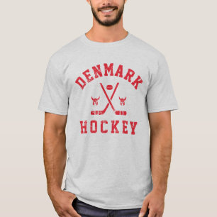 Camiseta Dinamarca Hockey com gelo