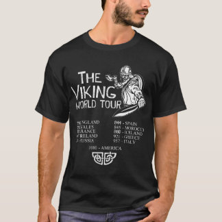 Camiseta dinamarquês - A EXCURSÃO do MUNDO de VIKING